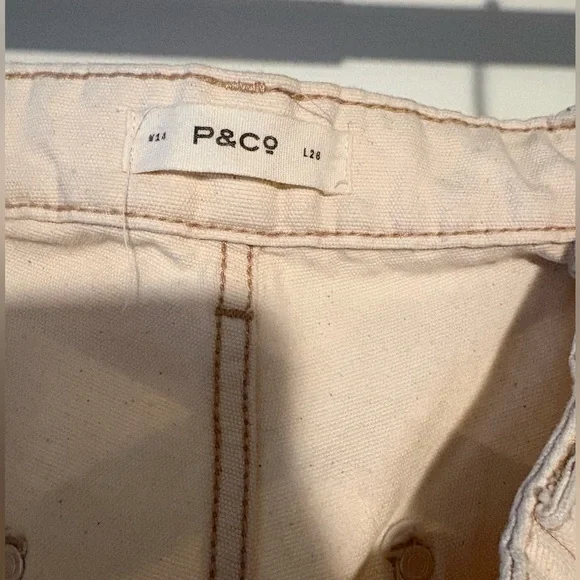 Women's Cream Trousers - Picture 5 of 5